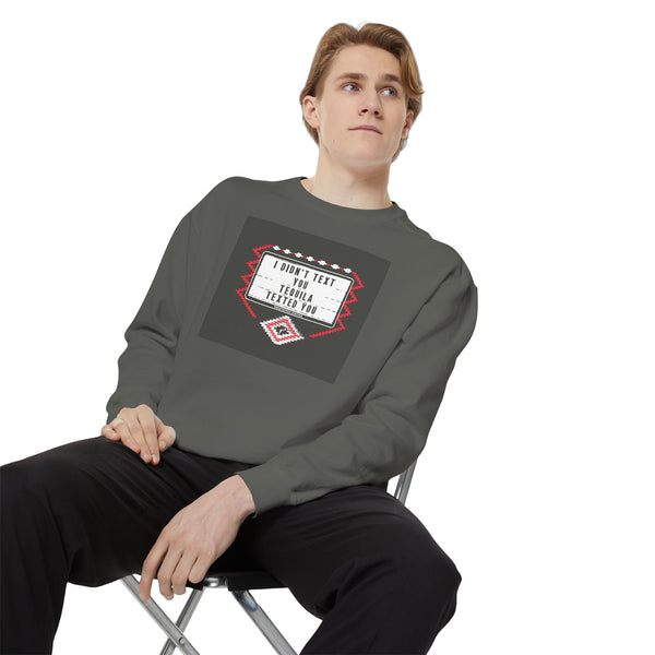 Retro Rodeo "I Didn't Text You, Tequila Texted You" Sweatshirt