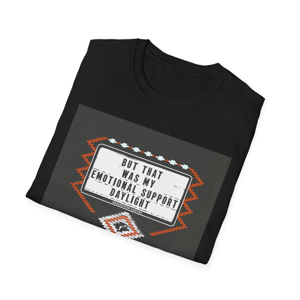 T-Shirt — “But That Was My Emotional Support Daylight” Vintage Geometric Graphic Tee